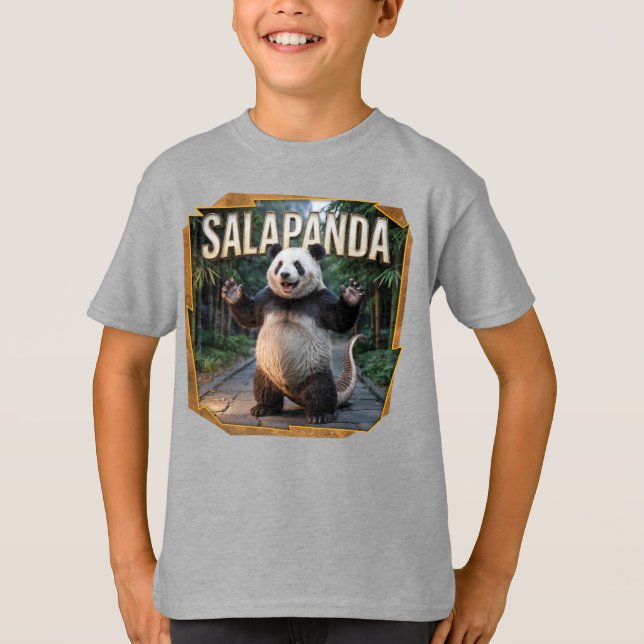 Salapanda Fotografischer Combo Kreatur Witzig T-Shirt (Vorderseite)