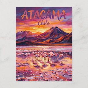 Salar de Atacama Chile Postkarte