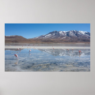SALAR DE UYUNI SALT FLACH, BOLIVIEN POSTER