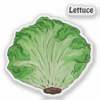 Salat Aufkleber