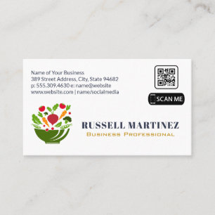 Salat-Bowl-Logo   QR Code Business Card Visitenkarte