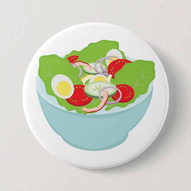 Salat Button (Vorderseite)