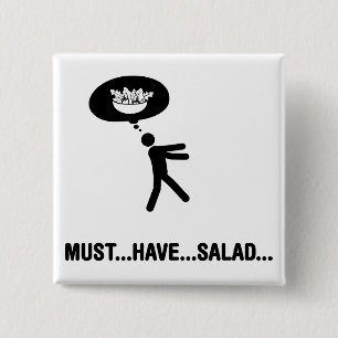 Salat-Liebhaber Button