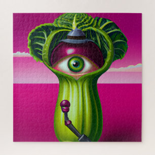 Salat mit Auge
