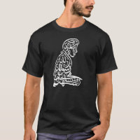 Salat Shahada der dunkle T - Shirt der