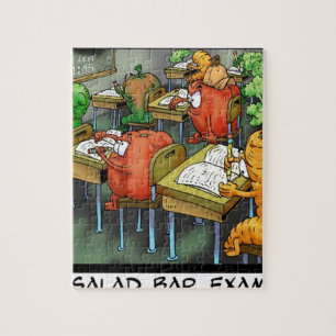Salatbar-Prüfung Lustig