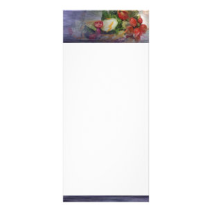 Salatrackkarte Werbekarte