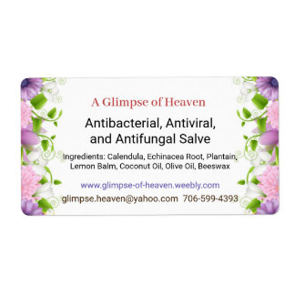 Salbe-Etikett — Vorderseite