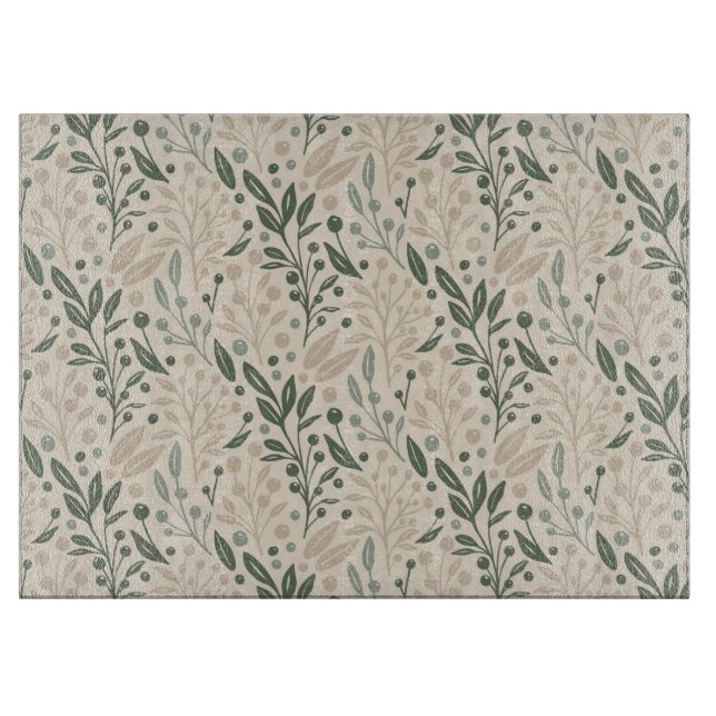 Salbei Garten Schneidebrett (Vorderseite)