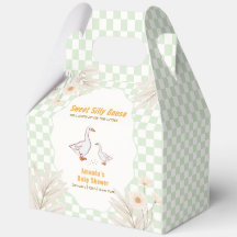 Salbei-Grüner Gingham-Daisy-Alberner-Gans-Baby-Par