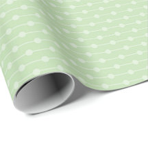 Salbeigrünes gepunktetes Linienmuster für Baby Sho