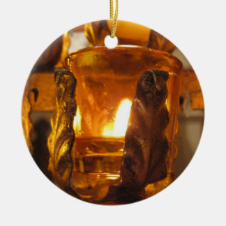 Salben des Kranken Keramikornament