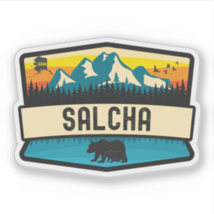 Salcha, Alaska Aufkleber