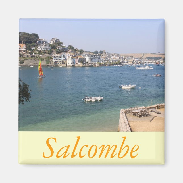 Salcombe Devon Magnet (Vorne)