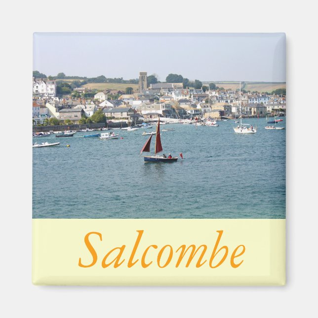 Salcombe Devon Magnet (Vorne)