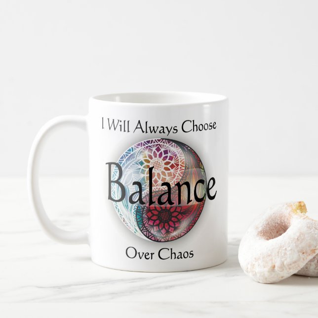 Saldo über Chaos Tasse Yang Yang (Mit Donut)