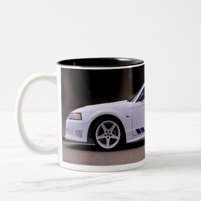 SALEEN MUSTANG-KAFFEETASSE ZWEIFARBIGE TASSE (Links)