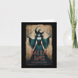 Salem 1692 Sie haben einen Halloween-Feministische Karte