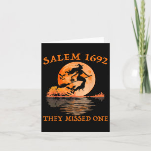 Salem 1692 verpasste eine Hexenmeistersaal Karte