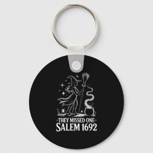 Salem 1692 verpassten einen für Halloween Frauen-S Schlüsselanhänger