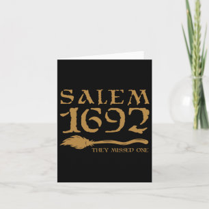 Salem 1692 verpassten sie ein HexenkHalloween 8 Karte