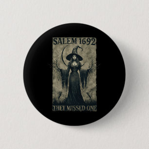 Salem 1692 verpassten sie einen Halloween-Feminist Button