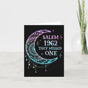 Salem 1692 verpassten sie einen Hexenhals-Trick O Karte