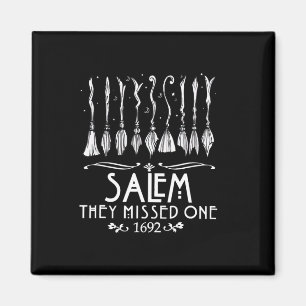 Salem 1692 verpassten sie einen zu Halloween Magnet