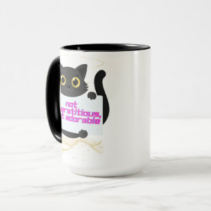 Salem Black Cat - "Nicht abergläubisch Tasse
