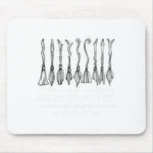 Salem Broom Company für einen Halloween-Fan Mousepad