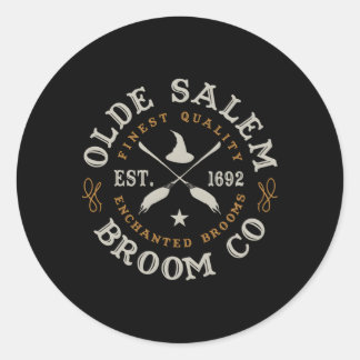 Salem Broom Company Runder Aufkleber