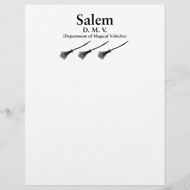 Salem DMV (Vorderseite)