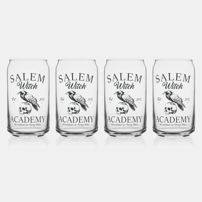 Salem Hexe Academy Dosenglas (Vorderseite)