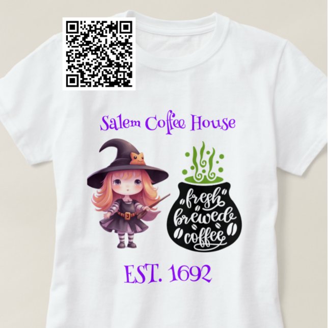 Salem Hexe Frischkaffee T-Shirt (Von Creator hochgeladen)