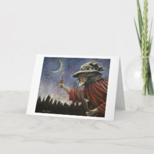 Salem Hexe unter dem Mond Karte