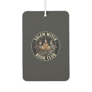 Salem Hexen Buchclub Halloween Skelett Design_1 Autolufterfrischer