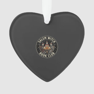 Salem Hexen Buchclub Halloween Skelett Design_1 Ornament
