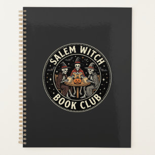 Salem Hexen Buchclub Halloween Skelett Design_1 Planer