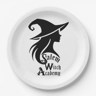 Salem Hexenakademie Wicca-Hexen Halloween-Party Pappteller