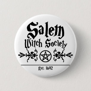 Salem Hexes Society Button