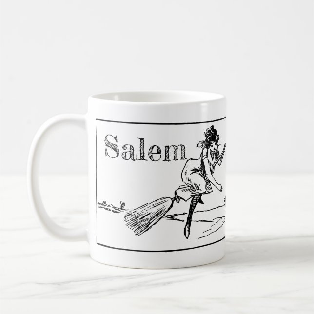 Salem le Massachusetts, sorcières dans la tasse (Gauche)