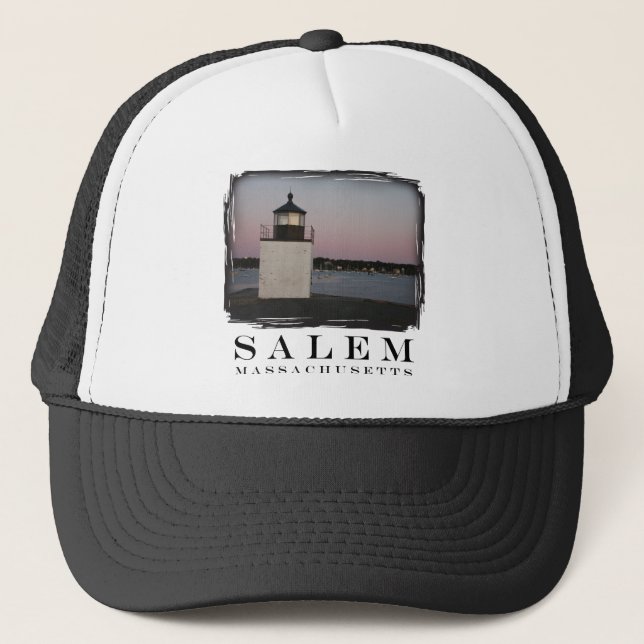 Salem Lighthouse Truckerkappe (Vorderseite)