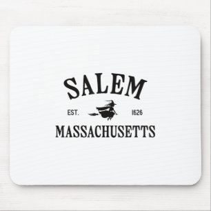 Salem Machusetts Rotzunge Broomstick Halloween Mousepad