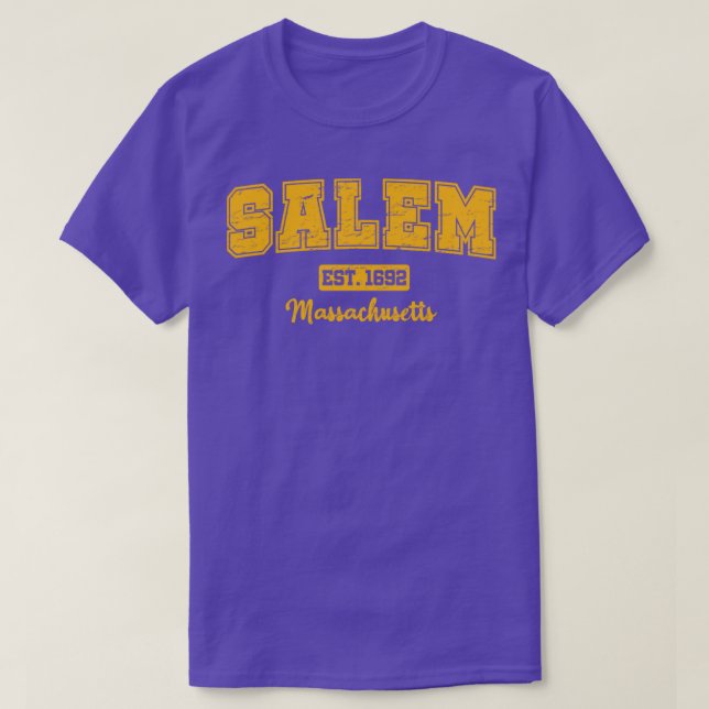 Salem Massachusetts 1692 T-Shirt (Design vorne)