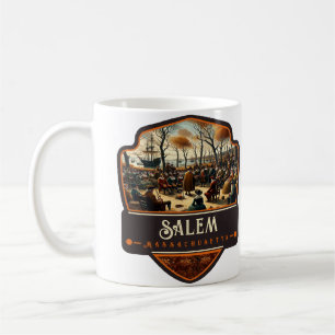 Salem, Massachusetts Antik Kaffeetasse