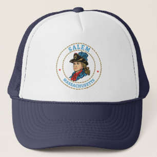 Salem Massachusetts Colonial Truckerkappe