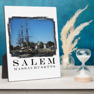 Salem Massachusetts Fotoplatte