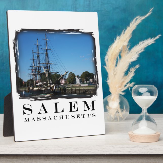 Salem Massachusetts Fotoplatte (Seite)