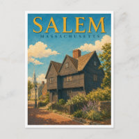 Salem Massachusetts Hexenhaus GeoSaga