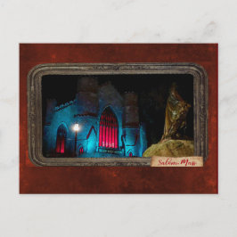 Salem, Massachusetts - Hexenmuseum Postkarte